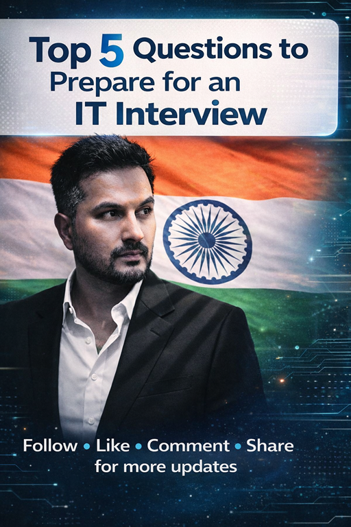 Top 5 Questions to Prepare for an IT Interview