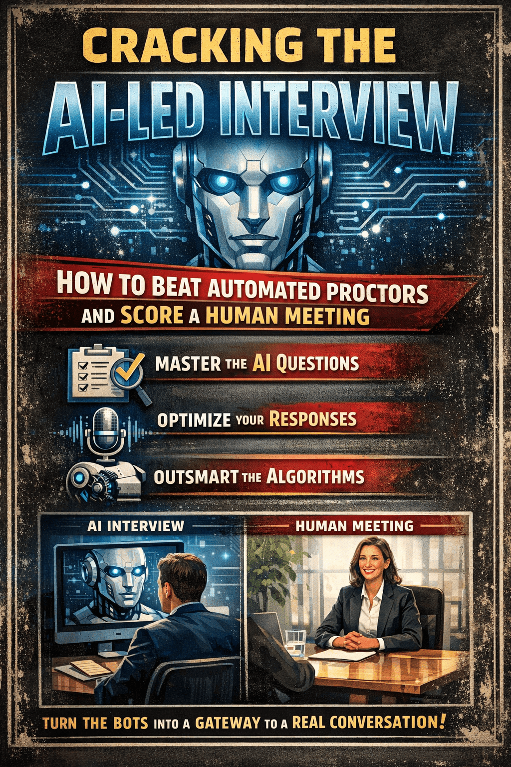 Cracking the AI-Led Interview: How to Beat Automated Proctors and Score a Human Meeting
