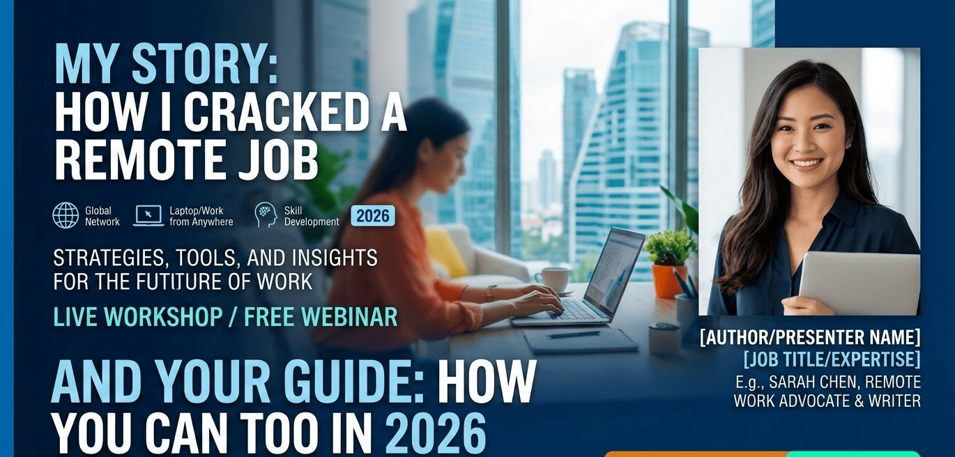 How I Cracked a Remote Job &amp; How You Can Too in 2026
