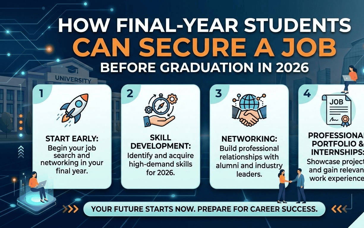 How Final-Year Students Can Secure a Job Before Graduation in 2026